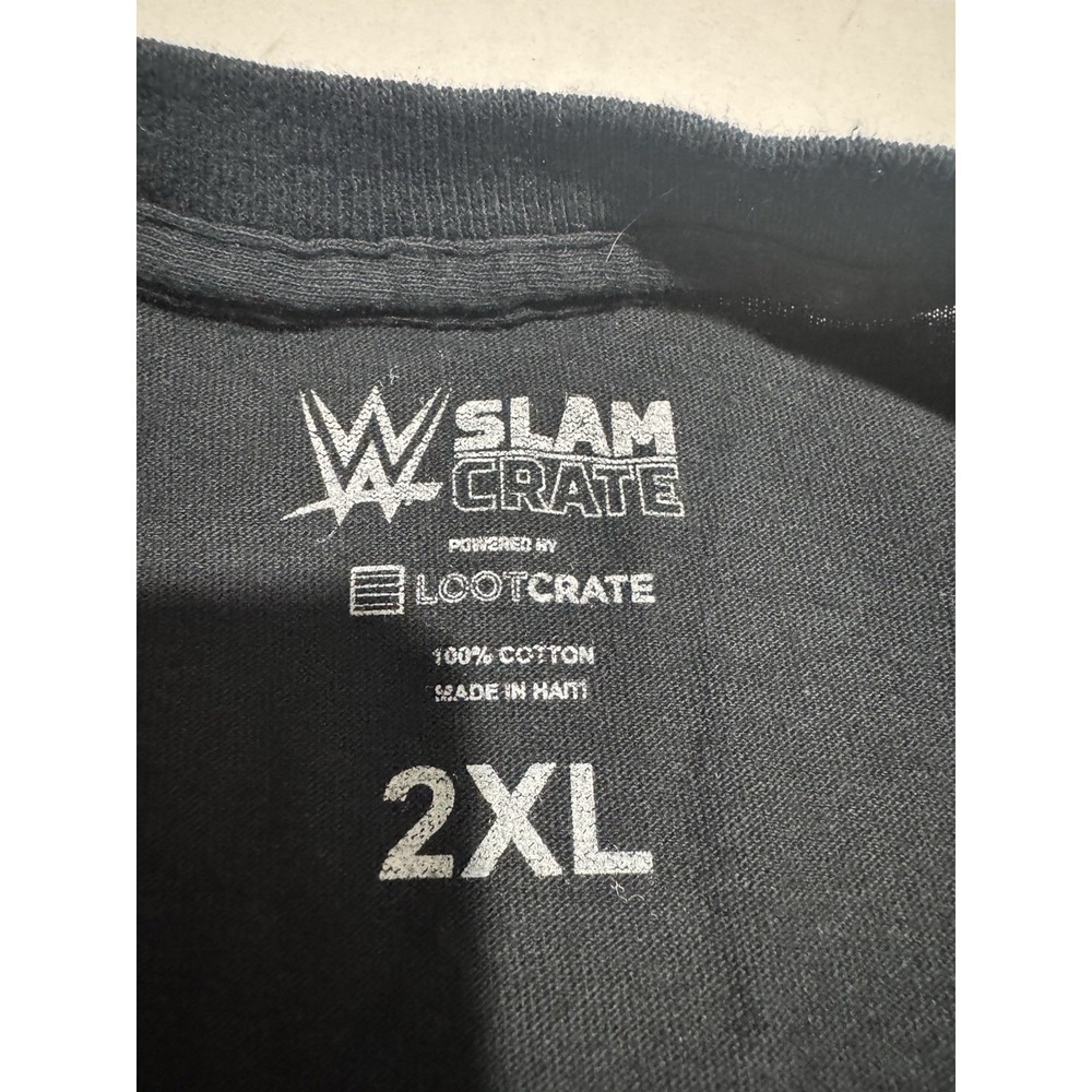 WWE Enzo Amore Bada Boom, Black Pullover Tee, Men's 2X T-shirt - Picture 3 of 5